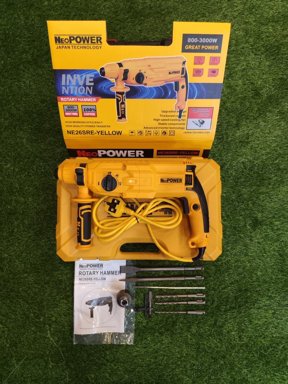 3000W Hilti Drill 3 Options - NeoPower 🛠️