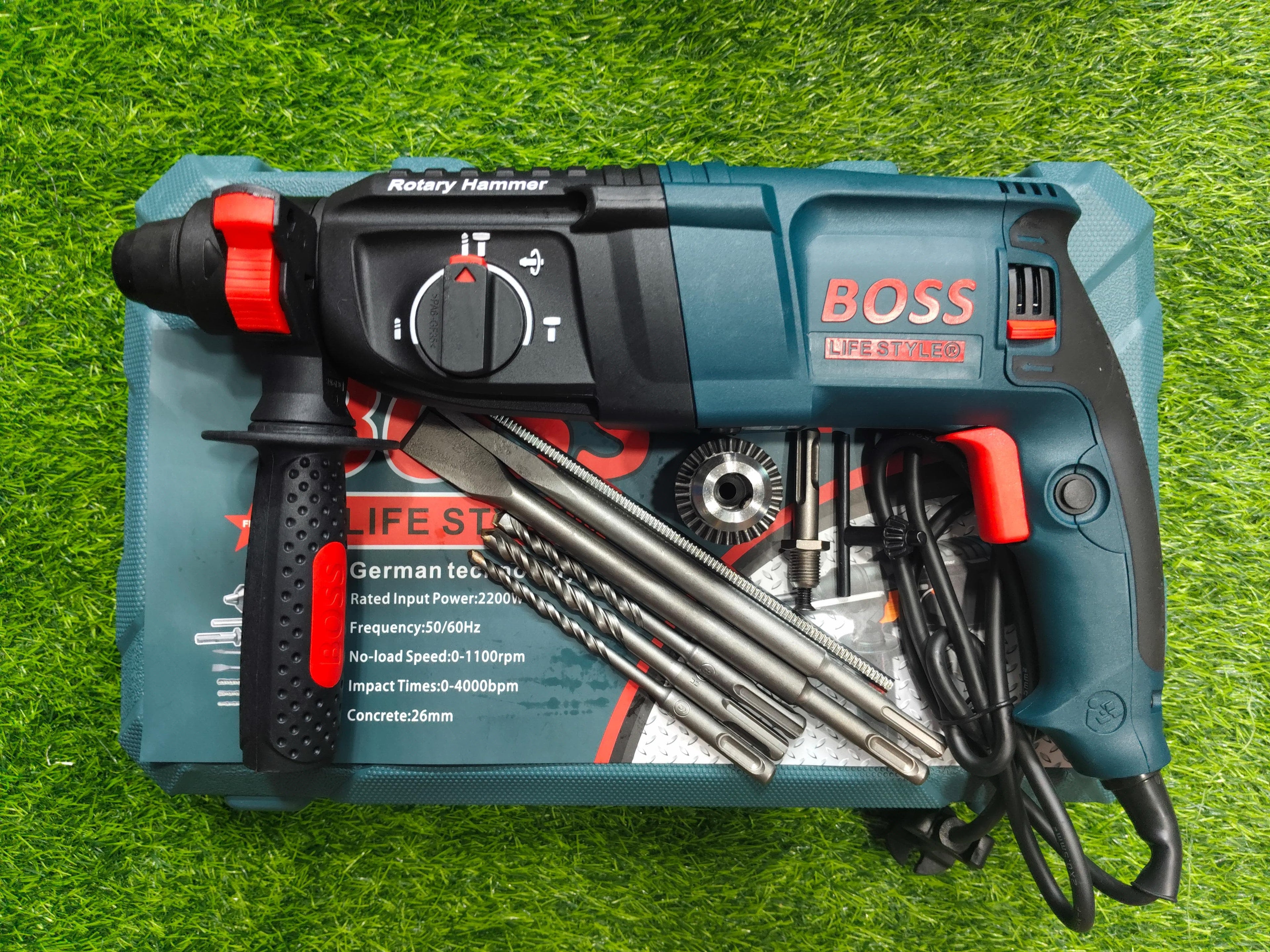 2200W - Hilti Drill 3 Options - Boss
